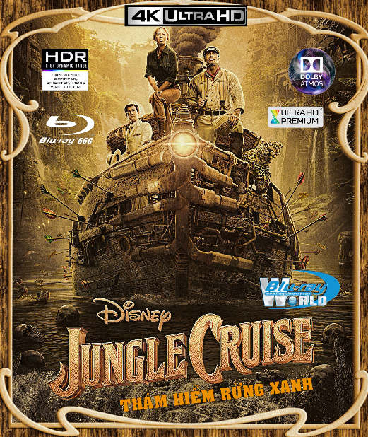 4KUHD-712.Jungle Cruise  2021   Thám Hiểm Rừng Xanh  (TRUE-HD 7.1 DOLBY ATMOS) USA